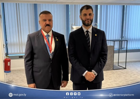 ليبيا والعراق يبحثان التعاون الأمني على هامش مؤتمر مكافحة تهريب المهاجرين في بروكسل