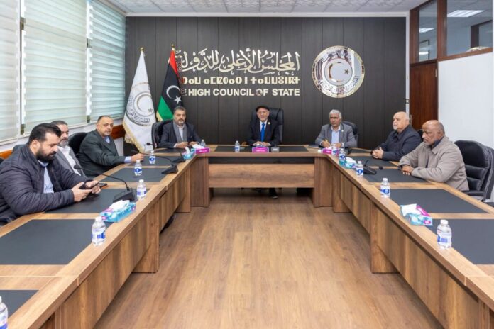 «الأعلى للدولة» يستعرض مع هيئة مكافحة الفساد جهود المساءلة