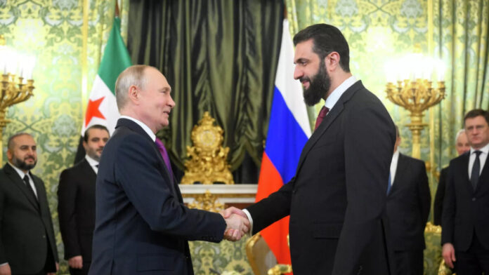 الشرع: جهود روسيا أساسية لاستقرار سوريا.. ترامب يمنح نتنياهو مهلة شهر!