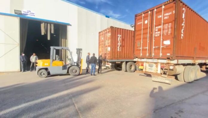 «جهاز الإمداد الطبي» يستقبل شحنة أغذية جديدة للمرضى