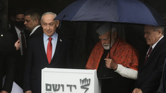 مودي يزور إسرائيل ويؤكد: الهند دعمها ثابت لإسرائيل