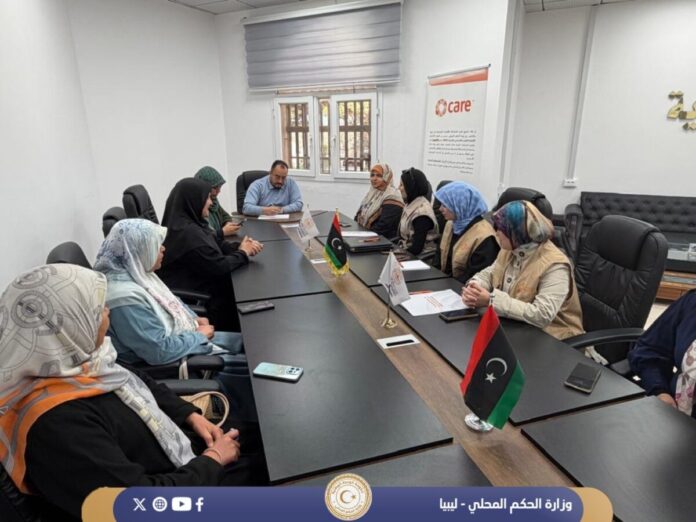 تعاون بين الحكم المحلي ومنظمة كير لإطلاق مساحة داعمة للمرأة في الزاوية