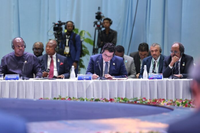 المنفي يشارك بالقمة «الإفريقية الإيطالية» في أديس أبابا