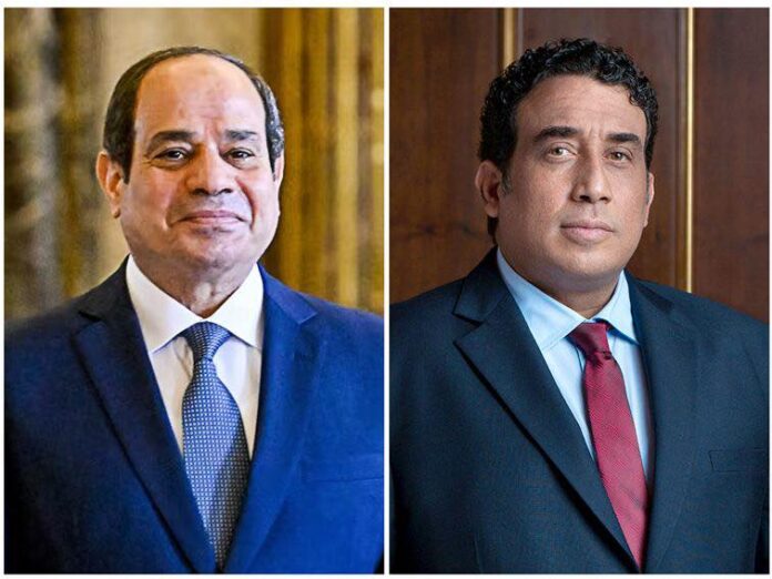 المنفي يتلقى تهنئة من الرئيس المصري بمناسبة رمضان