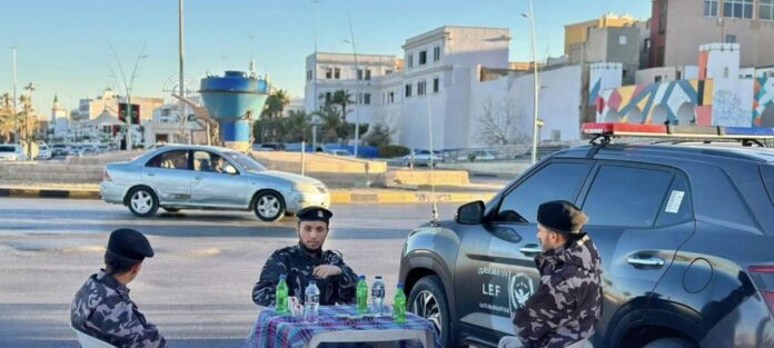 انتشار أمني مكثف يغطي شوارع العاصمة طرابلس