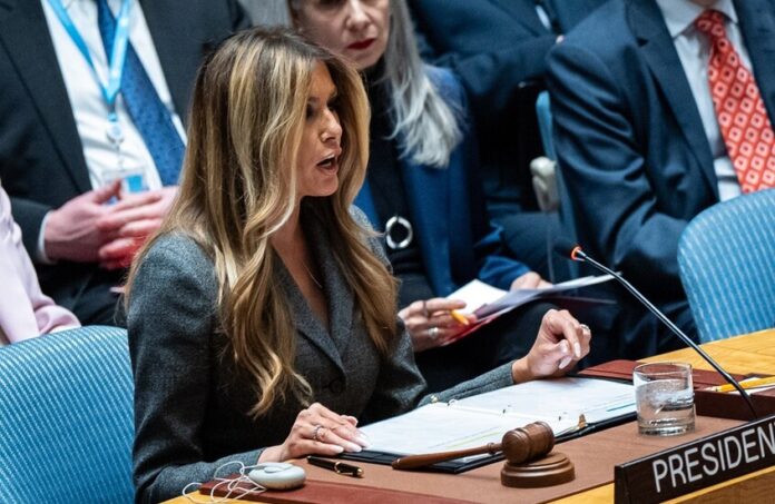 «ميلانيا ترامب» ترأس اجتماع مجلس الأمن في نيويورك