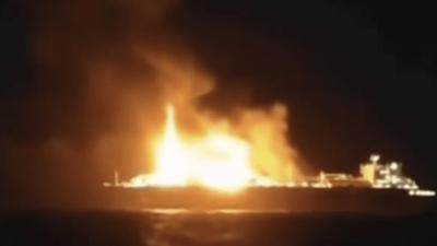 غرق ناقلة للغاز في المتوسط.. السلطات الليبية تتعاون مع مالطا