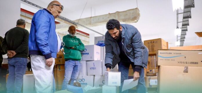 خطة الـ«100» يوم.. توزيع مستلزمات وأدوية لدعم الرعاية الصحية