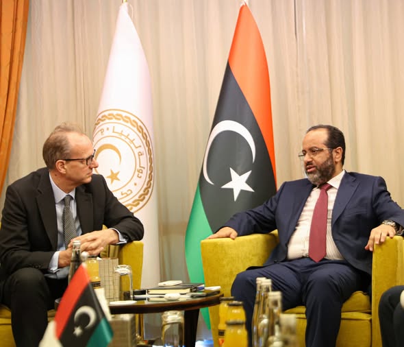 مباحثات ليبية بريطانية لتحسين الخدمات في الجنوب