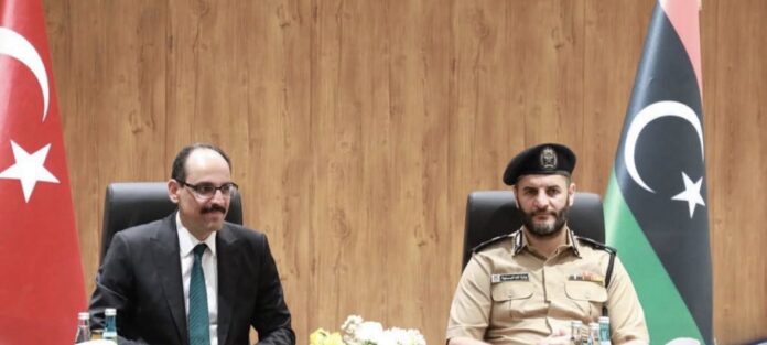 مباحثات استراتيجية بين طرابلس وأنقرة بالقضايا الأمنية