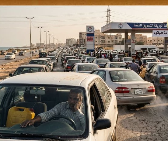 أزمة الوقود في طرابلس.. «البريقة» تحسم الجدل وتكشف حقيقة توفر البنزين