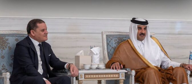 الدبيبة يعزي أمير قطر بوفاة والده الشيخ «حمد بن خليفة آل ثاني»