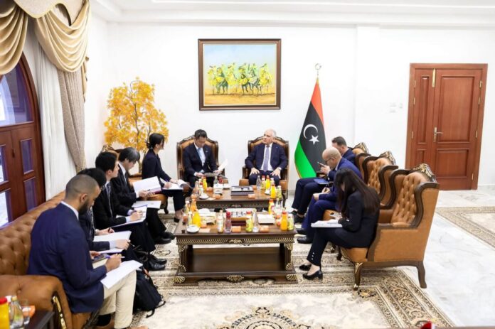 مسؤول ياباني رفيع يبحث في مصراتة التعاون الاقتصادي والاستثماري