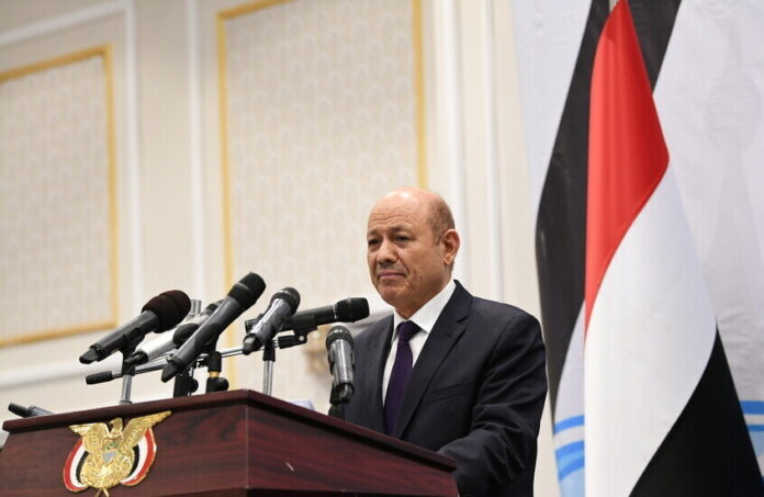 العليمي: لا مجال للتهدئة في اليمن إلا باستعادة الدولة