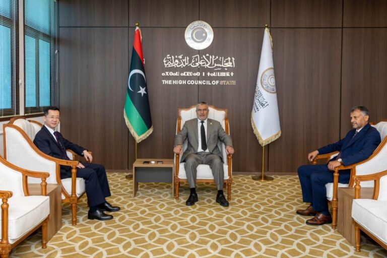 تكالة يبحث مع السفير الصيني «دعم الاستقرار» في ليبيا