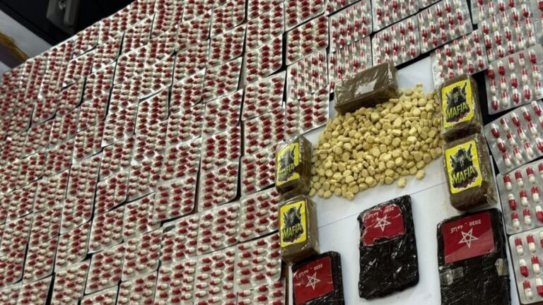 الجمارك تحبط تهريب «شحنة مخدرات» ضخمة على الحدود مع تونس
