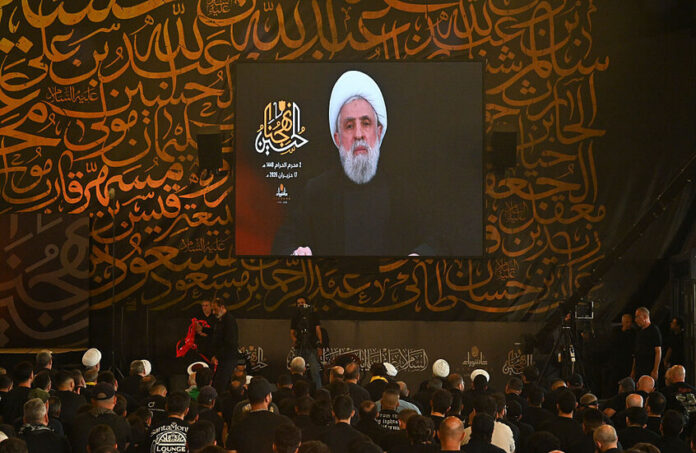 نعيم قاسم: لا مانع من لقاء «القيادة السورية» والخيار الوحيد لإسرائيل هو الانسحاب