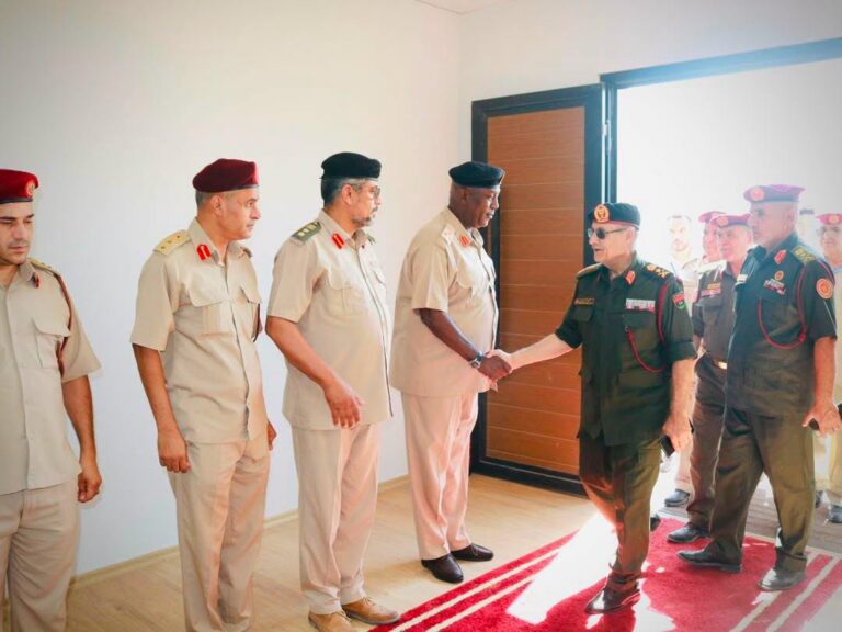 اجتماع عسكري في طرابلس لبحث تطوير برامج «التعليم والتأهيل»