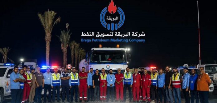«البريقة» تواصل إمداد محطات الوقود المتضررة