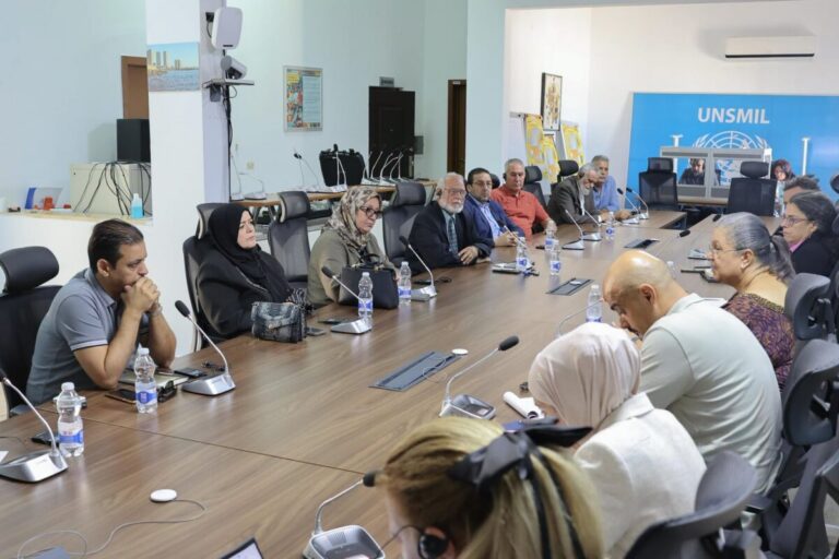 تيتيه تبحث مع «ممثلي الأمازيغ» خارطة الطريق والانتخابات في ليبيا