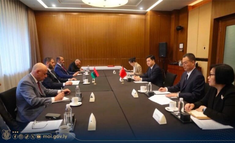 وزير الداخلية يلتقي نائب وزير الأمن العام الصيني لبحث «االتعاون الأمني»