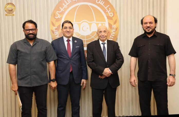 عقيلة صالح يطلع على «الصعوبات والعراقيل» التي تواجه وزارة العمل