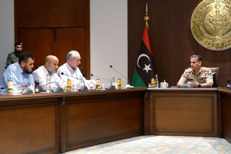 النمروش يلتقي أعيان «الساحل الغربي» لبحث الملفات الأمنية ومشاكل المنطقة