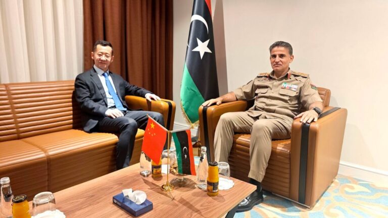 النمروش يبحث مع «السفير الصيني» آفاق التعاون العسكري