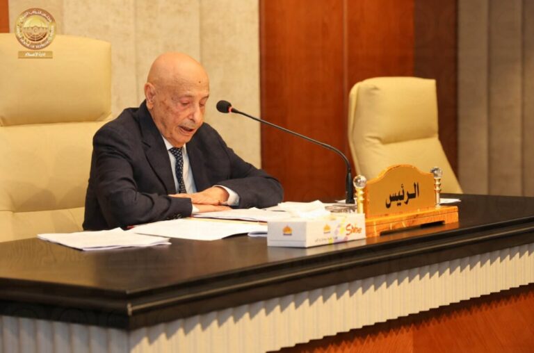 عقيلة صالح: لا نملك «ترف الوقت» وعلينا الإسراع في الانتخابات الليبية