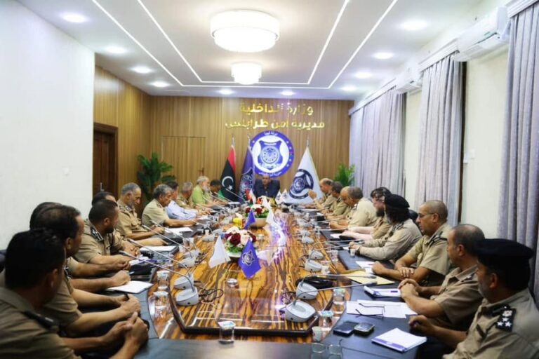 مدير «أمن طرابلس» يوجه بتكثيف متابعة القضايا وضبط المطلوبين